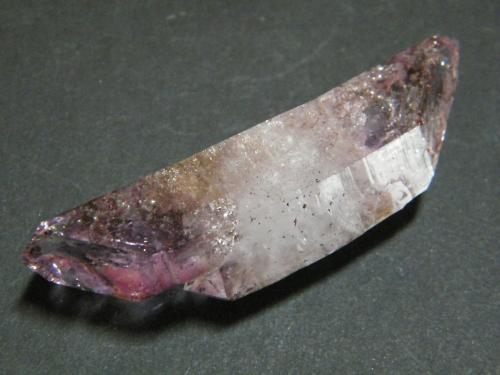 Quartz (variety amethyst)<br />Goboboseb Mountains, Brandberg area, Erongo Region, Namibia<br />65x20mm<br /> (Author: Heimo Hellwig)