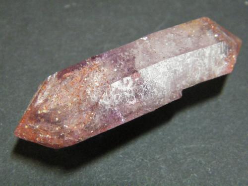 Quartz (variety amethyst)<br />Goboboseb Mountains, Brandberg area, Erongo Region, Namibia<br />55x20mm<br /> (Author: Heimo Hellwig)