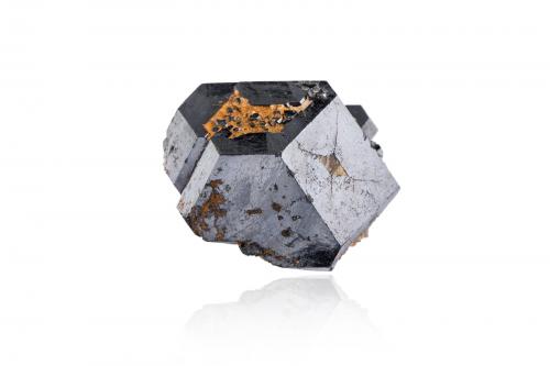 Uraninite<br />Swamp No. 1 Quarry, Topsham, Sagadahoc County, Maine, USA<br />2,5 x 2,5 x 1,5 cm<br /> (Author: MIM Museum)