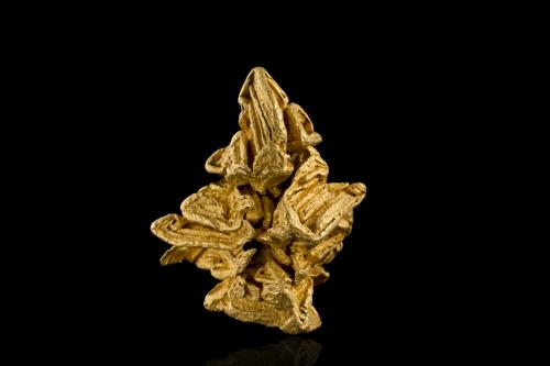 Gold<br />Talbot Mine, Big Blow - Bardoc, Broad Arrow, Kalgoorlie-Boulder Shire, Western Australia, Australia<br />4,5 x 2,5 x 5,5 cm<br /> (Author: MIM Museum)