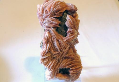 Barita<br />Mina AB7, distrito minero Mibladen, Mibladen, Midelt, Provincia Midelt, Región Drâa-Tafilalet, Marruecos<br />Medidas pieza: 9x4,5x4 cm<br /> (Autor: Sergio Pequeño)