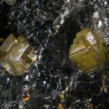Anatase<br />Lohning Quarry (Lohninger Quarry), Hüttwinkl Valley, Rauris Valley, Zell am See District, Hohe Tauern, Salzburg, Austria<br />FOV 3,5 mm<br /> (Author: Gerhard Brandstetter)