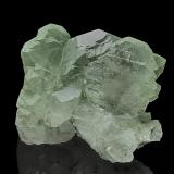Quartz, Chlorite<br />Mont Blanc Massif, Chamonix, Haute-Savoie, Auvergne-Rhône-Alpes, France<br />8.8 x 6.0 cm<br /> (Author: am mizunaka)