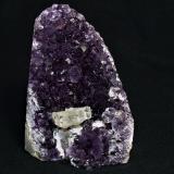 Quartz (variety amethyst) with CalciteDepartamento Artigas, Uruguay11x6.5x4 cm''s (Author: Joseph DOliveira)