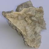 Fluorite, CalciteLead mines, Obernberg am Brenner, Innsbruck-Land District, Tyrol/Tirol, Austria6 x 5 cm (Author: Volkmar Stingl)
