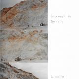 En esta cantera de dolomías vemos que las rocas se deforman formando pliegues de estratos con cierta potencia (Autor: carles)