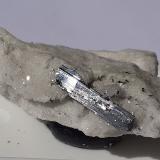 Dufrenoysite<br />Lengenbach Quarry, Fäld, Binn Valley (Binntal), Wallis (Valais), Switzerland<br />4 x 2.5 cm<br /> (Author: Volkmar Stingl)