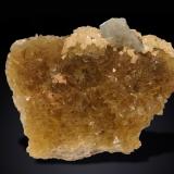 Fluorite, Dolomite and Baryte<br />Moscona Mine, El Llano, Solís, Corvera de Asturias, Comarca Avilés, Principality of Asturias (Asturias), Spain<br />110 mm x 100 mm x 44 mm<br /> (Author: Firmo Espinar)