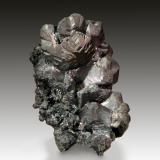 Chalcocite<br />M'Passa Mines, Mindouli District, Pool Department, Republic of the Congo<br />3.7 x 2.9 x 2.2 cm<br /> (Author: Michael Shaw)