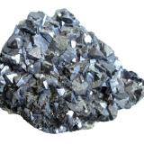 Galena, Fluorite<br />Beihilfe Mine, Halsbrücke, Freiberg District, Erzgebirgskreis, Saxony/Sachsen, Germany<br />Specimen size 18 x 14 cm, largest galena crystals ~ 2 cm<br /> (Author: Tobi)