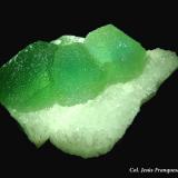 Fluorita.<br />Dayu, Prefectura Ganzhou, Provincia Jiangxi, China<br />90x90 mm.<br /> (Autor: Jesus Franquesa Baucells)