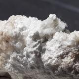 Thaumasite<br />Alpe Bazena, Breno, Brescia Province, Lombardy, Italy<br />3,5 x 2 cm<br /> (Author: Volkmar Stingl)