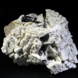 Microclina, Magnetita<br />Zona Imilchil, Anti-Atlas, Provincia Er Rachidia, Región Drâa-Tafilalet, Marruecos<br />9 x 7 cm.<br /> (Autor: Antonio P. López)