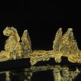 Gold<br />Round Mountain Mine, Round Mountain, Round Mountain District, Nye County, Nevada, USA<br />2.7 x 1.0 cm<br /> (Author: am mizunaka)