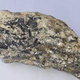 Tourmaline (variety Schorl)<br />Finstertal, Kühtai, Silz, Imst District, North Tyrol, Tyrol/Tirol, Austria<br />6 x 3,5 cm<br /> (Author: Volkmar Stingl)