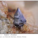 Anatase<br />Ville des Glaciers, Savoie, Auvergne-Rhône-Alpes, France<br />fov 4.1 mm<br /> (Author: ploum)