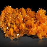 Wulfenite and Mimetite<br />San Francisco Mine, Cerro Prieto, Cucurpe, Municipio Cucurpe, Sonora, Mexico<br />19 x 12 x 10 cm / main crystal: 4.3 cm<br /> (Author: MIM Museum)