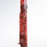 Väyrynenita [Väyrynenite]Shengus (Shingus), Distrito Baltistán, Gilgit-Baltistan (Áreas del Norte), Paquistán2 x 1.5 x 14 cm / cristal principal: 13.6 cm (Autor: Museo MIM)