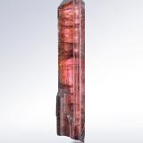 VäyrynenitaShengus (Shingus), Distrito Roundu, Gilgit-Baltistan (Áreas del Norte), Paquistán1.5 x 0.5 x 6.5 cm / cristal principal: 6.5 cm (Autor: Museo MIM)