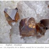 Anatase<br />Les Aiguilles de la Balme, La Lauzière Massif, Saint-Jean-de-Maurienne, Savoie, Auvergne-Rhône-Alpes, France<br />fov 2.1 mm<br /> (Author: ploum)