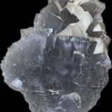 Fluorita<br />Mina La Viesca, zona minera de La Collada, Huergo, Siero, Comarca Oviedo, Principado de Asturias (Asturias), España<br />7x6cm<br /> (Autor: castrominerals)