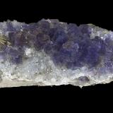 Fluorita<br />Cantera de Los Cobayos (La Paredona), zona minera de Berbes, Los Cobayos, Berbes, Ribadesella, Comarca Oriente, Principado de Asturias (Asturias), España<br />7x3cm<br /> (Autor: castrominerals)