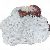 Esfalerita y Dolomita<br />Mina de Áliva (Mina Las Mánforas), zona Minera Áliva, Camaleño, Comarca Liébana, Cantabria, España<br />9x8cm<br /> (Autor: castrominerals)