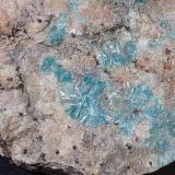 Tyrolite<br />Gratlspitze, Thierbach, Wildschönau, Kufstein District, Inn Valley, North Tyrol, Tyrol/Tirol, Austria<br />FoV ca. 3 x 2 cm<br /> (Author: Volkmar Stingl)