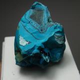 Crisocola<br />Mina L'Etoile du Congo, Lubumbashi (Elizabethville), Cinturón de cobre de Katanga, Haut-Katanga (Shaba), República Democrática del Congo (Zaire)<br />30x30 mm<br /> (Autor: Ignacio)