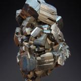 Pyrite<br />Gavorrano Mine, Gavorrano, Grosseto Province, Tuscany, Italy<br />60 mm x 104 mm x 78 mm<br /> (Author: Firmo Espinar)