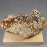 WurtzitaAgios Philippos Mine, Kirki Mines, Prefectura Évros, Departamento Tracia (Thráki), Grecia10,1 × 5 × 3,1 cm. (Autor: J. G. Alcolea)