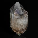 Quartz (variety smoky quartz), Quartz (variety amethyst)<br />Crystal Park, Pioneer Mountains, Elkhorn Hot Springs, Beaverhead County, Montana, USA<br />7.6 x 3.9 cm<br /> (Author: am mizunaka)