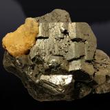 Pyrite<br />Gavorrano Mine, Gavorrano, Grosseto Province, Tuscany, Italy<br />62 mm x 50 mm x 41 mm<br /> (Author: Firmo Espinar)