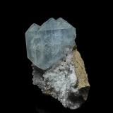 Celestine<br />Maybee Quarry, Maybee, Monroe County, Michigan, USA<br />6.8 x 6.1 cm<br /> (Author: am mizunaka)