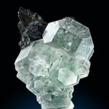 Fluorite, Sphalerite<br />Naica Mine, Naica, Municipio Saucillo, Chihuahua, Mexico<br />Specimen height 8 cm<br /> (Author: Tobi)