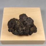 Calcosina<br />Mina Flambeau, nivel 1000, Ladysmith, Condado Rusk, Wisconsin, USA<br />4 x 2,9 x 1,5 cm. 34,3 g.<br /> (Autor: J. G. Alcolea)