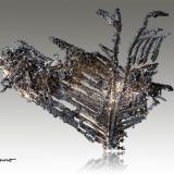 Plata<br />Mina New Nevada, Cerro San Antonio, San Miguel, Batopilas, Distrito Andrés del Río, Municipio Batopilas, Chihuahua, México<br />3cm x 5cm x 0,5cm<br /> (Autor: Pere Alonso)