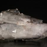 Jamesonite on QuartzMina Yaogangxian, Yizhang, Prefectura Chenzhou, Provincia Hunan, China8.0 x 4.1 x 1.8 cm (Author: Michael Shaw)