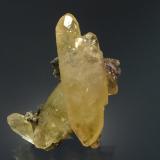 Calcite<br />Sweetwater Mine, Ellington, Viburnum Trend District, Reynolds County, Missouri, USA<br />8.0 x 5.0 x 3.0 cm<br /> (Author: Michael Shaw)