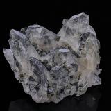 Quartz, Luinaite-(OH)<br />Bald Hornet Claim, North Bend, King County, Washington, USA<br />12.3 x 11.1 cm<br /> (Author: am mizunaka)