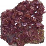 Vanadinita<br />Mibladen (distrito minero Mibladen), Midelt, Provincia Midelt, Región Drâa-Tafilalet, Marruecos<br />4,5x4cm<br /> (Autor: castrominerals)