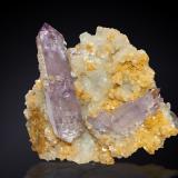Quartz (variety amethyst)<br />Capurru Quarry, Osilo, Sassari Province, Sardinia/Sardegna, Italy<br />Largest crystal: 23 mm<br /> (Author: Firmo Espinar)