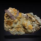 Quartz (variety amethyst)<br />Capurru Quarry, Osilo, Sassari Province, Sardinia/Sardegna, Italy<br />85 mm x 65 mm x 50 mm<br /> (Author: Firmo Espinar)