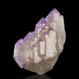 Quartz (varieties gwindel and amethyst)<br />Fiescher Glacier area, Fiesch, Goms, Wallis (Valais), Switzerland<br />9.5 x 10 x 17 cm / main crystal: 11.2 cm.<br /> (Author: MIM Museum)