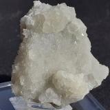Calcite, Quartz<br />Baimashan tunnel (construction site), Qianbaxia, Wuyishan, Nanping Prefecture, Fujian Province, China<br />4 x 3,5 cm<br /> (Author: Volkmar Stingl)