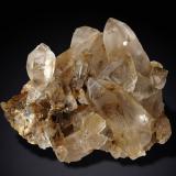 Quartz<br />Leoni Mountain, Sticciano, Roccastrada, Grosseto Province, Tuscany, Italy<br />50 mm x 40 mm x 28 mm<br /> (Author: Firmo Espinar)