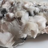 Bavenite, Quartz (variety smoky quartz), Orthoclase<br />Seula Quarry, Camoscio Mountain, Oltrefiume, Baveno, Maggiore Lake, Verbano-Cusio-Ossola Province, Piedmont (Piemonte), Italy<br />3 x 2 cm.<br /> (Author: Volkmar Stingl)