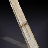 Gypsum<br />Roccastrada, Grosseto Province, Tuscany, Italy<br />40 mm x 286 mm x 9 mm<br /> (Author: Firmo Espinar)