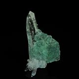 Quartz, Fluorite<br />Huayllapon Mine (Huallapon Mine), Pasto Bueno, Pampas District, Pallasca Province, Ancash Department, Peru<br />6.9 x 3.9 cm<br /> (Author: am mizunaka)