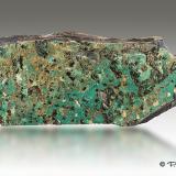 BrochantitaSerra de Prades, Tarragona, Catalonia / Catalunya, Spain23,5cm x 9cm x 3cm (Autor: Pere Alonso)